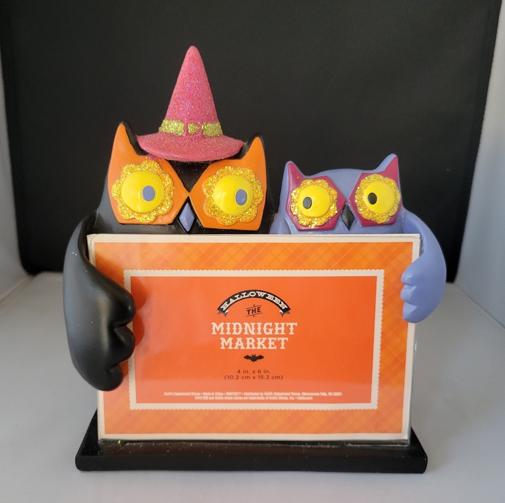 NWT Owl Holiday/Fall/Halloween Photo Frame 🔥🌊🌟BUNDLE AND SAVE 